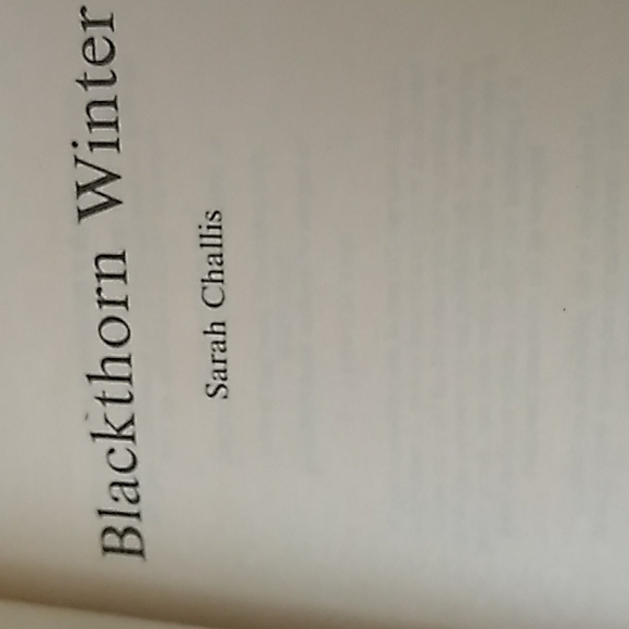 (10/$10) Blackthorn Winter by Sarah Challis - Picture 3 of 3